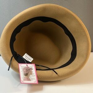 Tan Wide Brim Hat